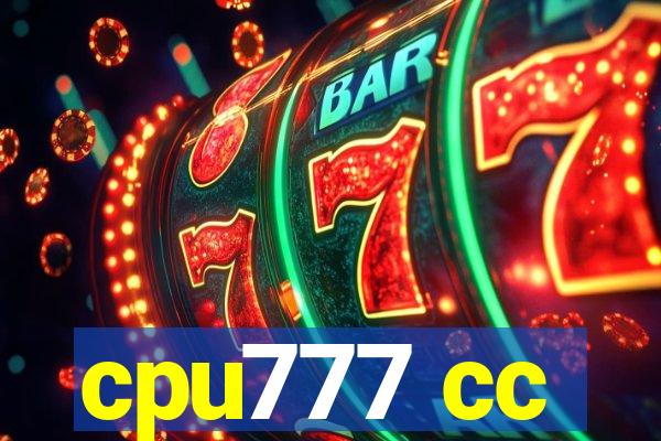 cpu777 cc